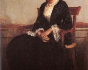 Portrait of Genevieve Celine, eldest daughter of Adolphe Bouguereau